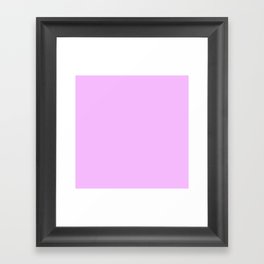 Brilliant Lavender Framed Art Print