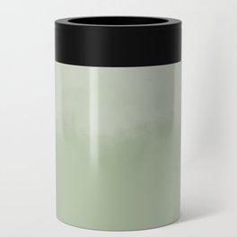 Green Watercolor Can Cooler
