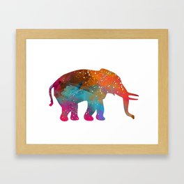 Elephant Framed Art Print