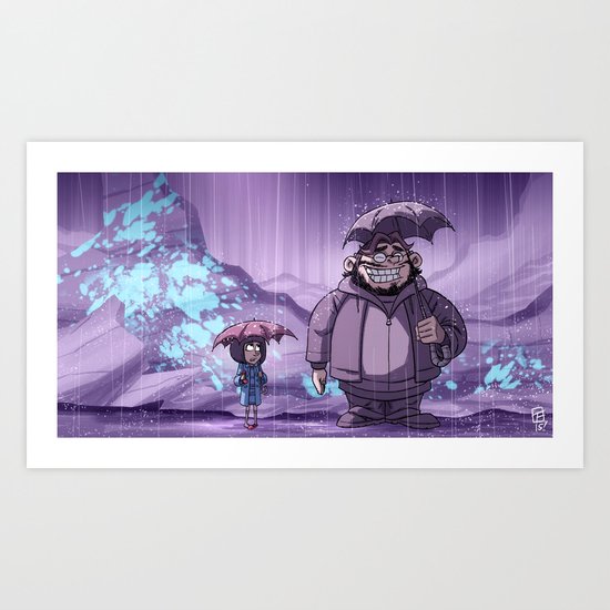 My Neighbor del Toro Art Print