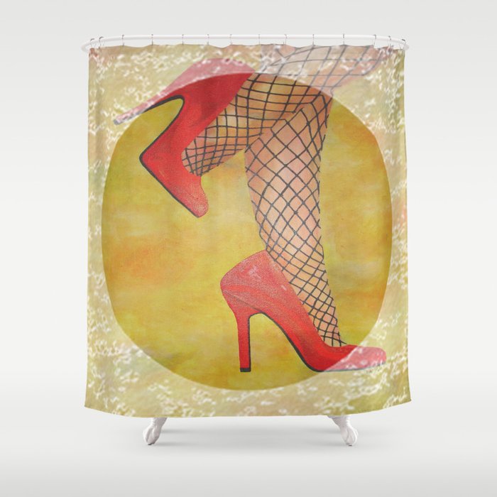 Goody Two Shoes Shower Curtain