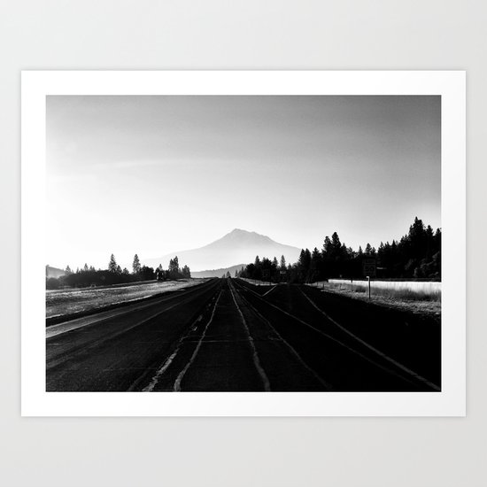 Shasta Drive By Art Print