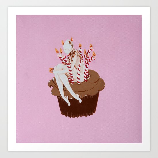 Happy Birthday to Me... Art Print