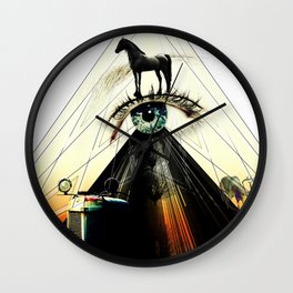 Pic Collage Wall Clocks For Any Decor Style Society6