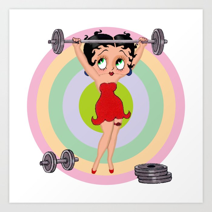 betty boop  Art Print