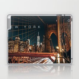 New York City Brooklyn Bridge Laptop Skin