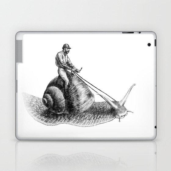 The Snail Trail Laptop & iPad Skin