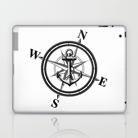 Nautica BW Laptop & iPad Skin