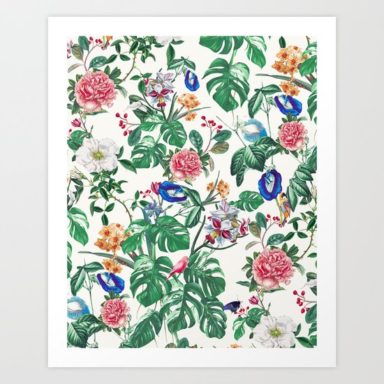 Surreal Garden II Art Print