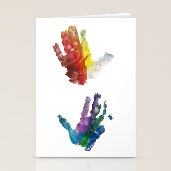 Rainbow Stationery Cards