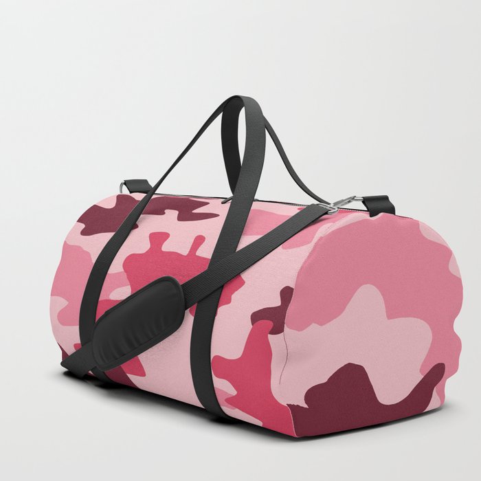 Camouflage Print Pattern - Pinks & Purples Duffle Bag