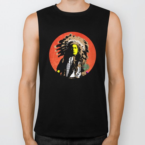 Indian Pop 11 Biker Tank