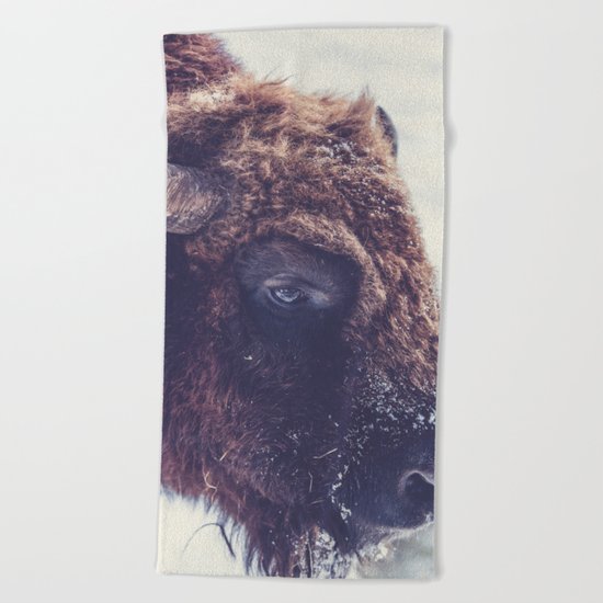 Bison Beach Towel