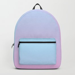 pastel blue and pink abstract art Backpack