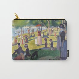 A Sunday on La Grande Jatte by Georges Seurat, 1884 Carry-All Pouch