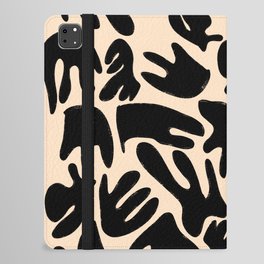 Black and Cream Matisse iPad Folio Case