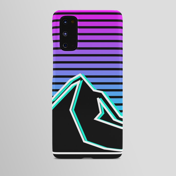 Retro Mountainscape Android Case