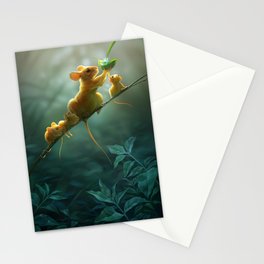 Morning dew Stationery Cards