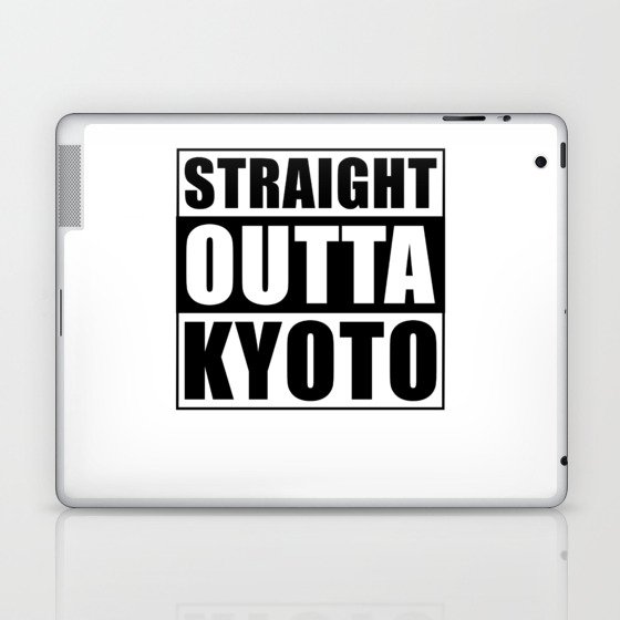 Straight Outta Kyoto Laptop & iPad Skin