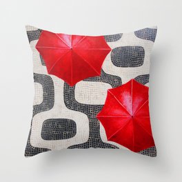 Ipanema Umbrella Throw Pillow