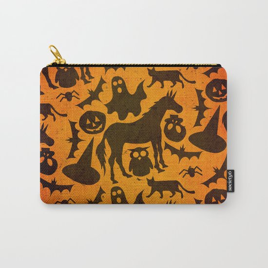 Halloween Spook Unicorn Carry-All Pouch