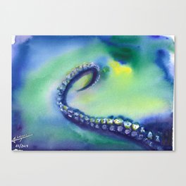 octopus tentacle abstract Canvas Print