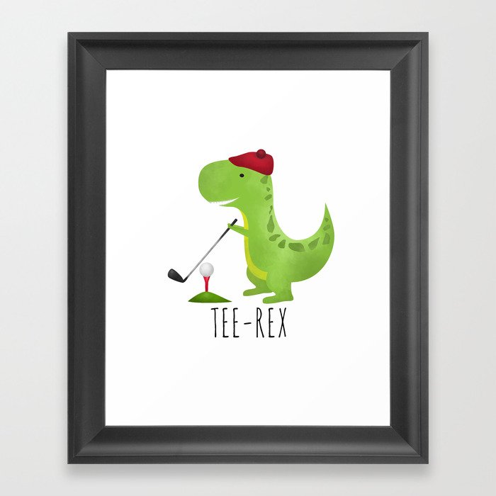 Tee-Rex Framed Art Print