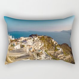 Santorini Dreams Rectangular Pillow