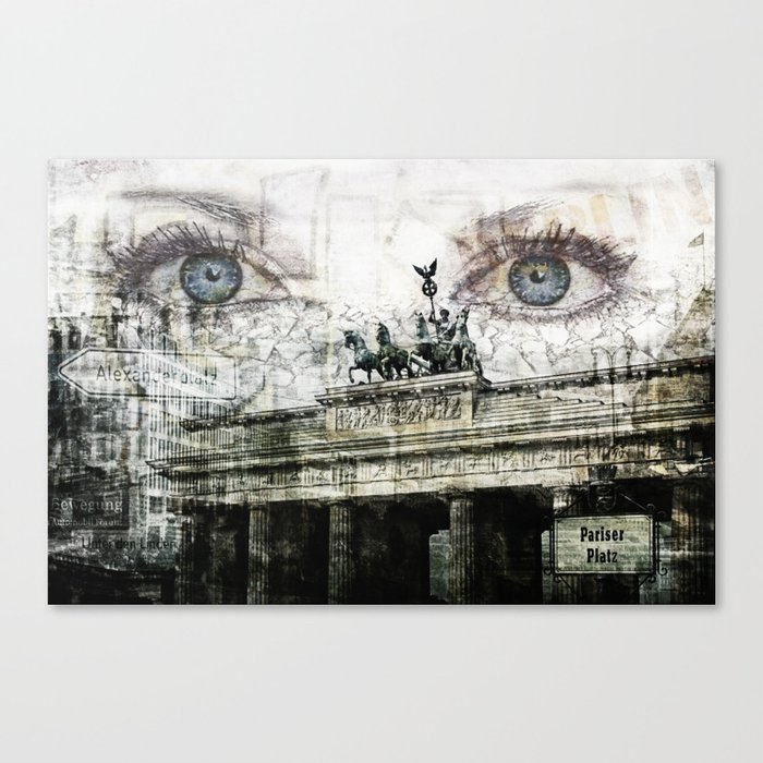 see you in Berlin Canvas Print