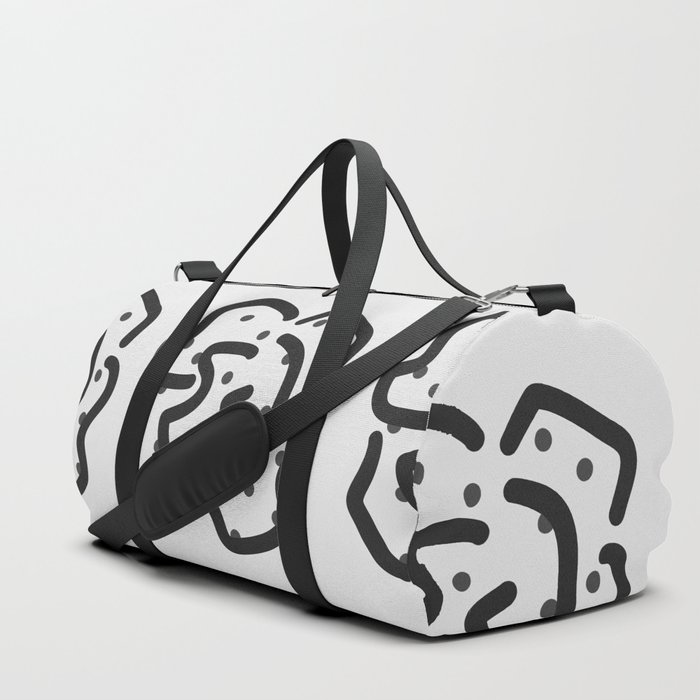 Three spotted flowers 6 Duffle Bag