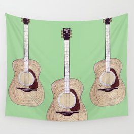 Acoustic Guitar Wall Tapestry