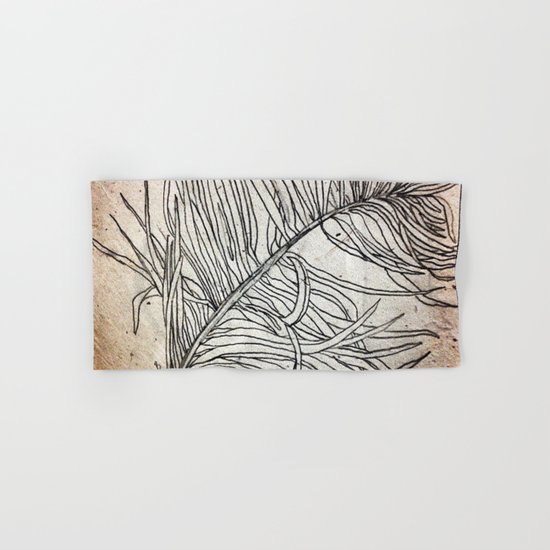 Palm Flower on Earth Day Hand & Bath Towel