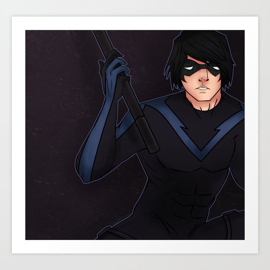 Nightwing Art Print