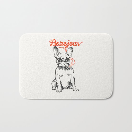 Bonejour Bulldog Bath Mat