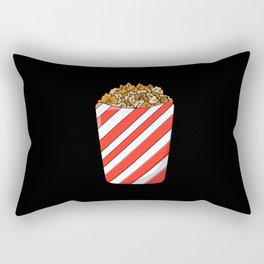 Funny and Cute Cartoon Caramel Popcorn Rectangular Pillow