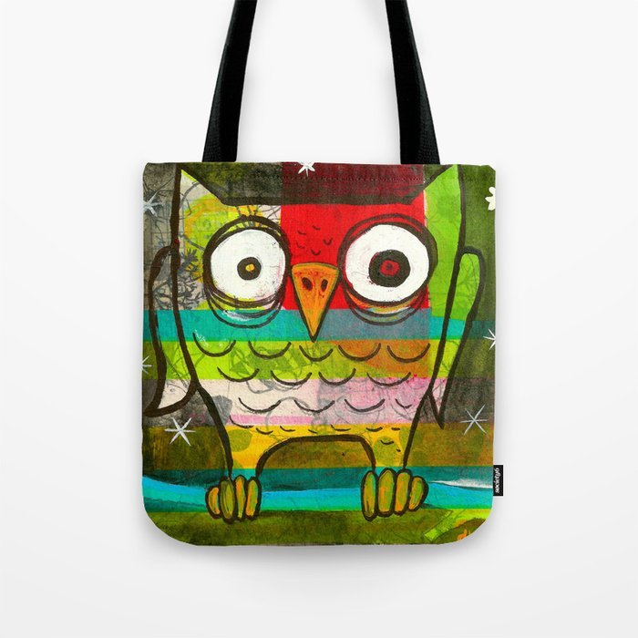 Owl Night Tote Bag