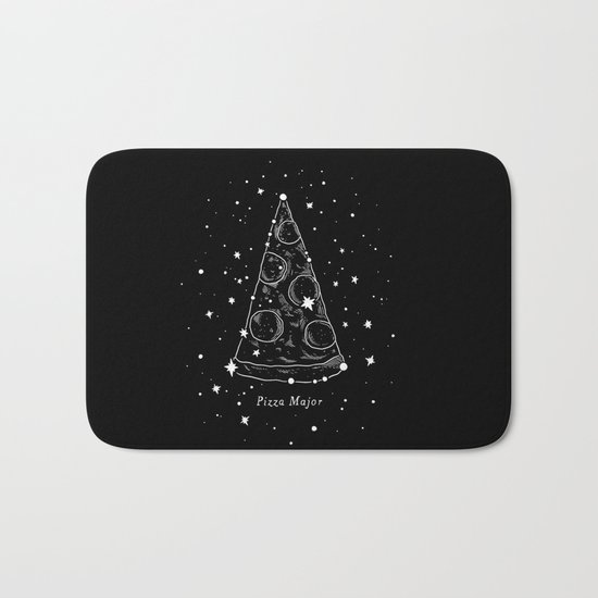 Pizza Major Bath Mat