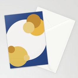 Bubble Moon  Stationery Card