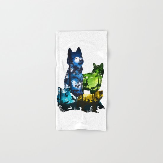 Wolf Pack Hand & Bath Towel