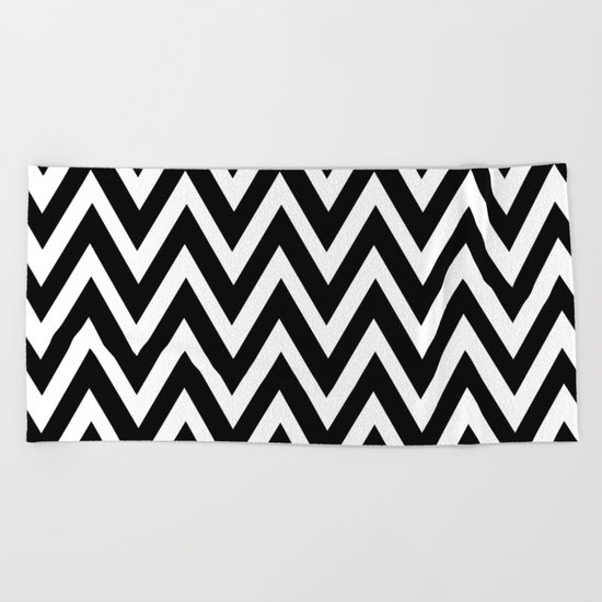 Chevron Beach Towel