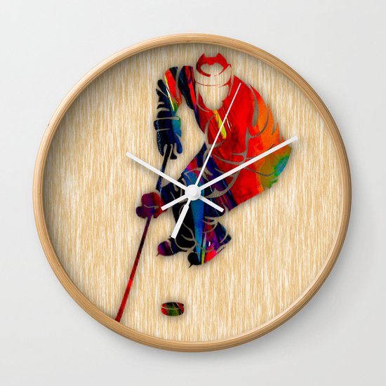 Hockey Wall Clock