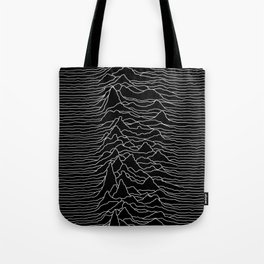 The Pulsar Waves Tote Bag | Music, Cover, Beam, Energy, Graphicdesign, Radio, Electromagnetic, Star, Abstract, Wave 