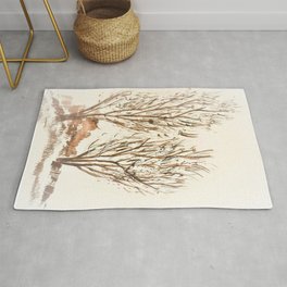 Bare Trees Rug