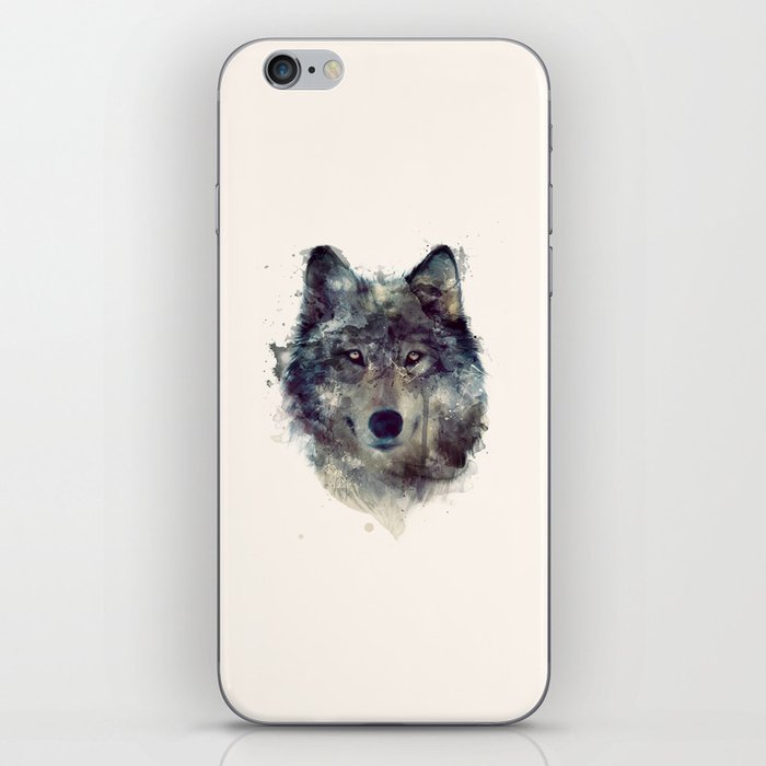 Wolf // Persevere  iPhone Skin