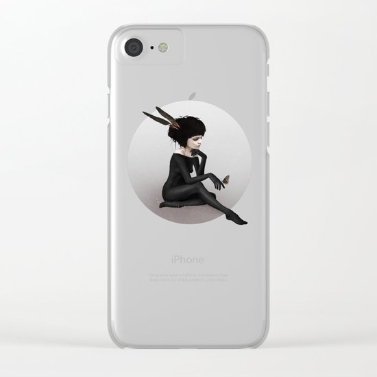 Here Before Clear iPhone Case