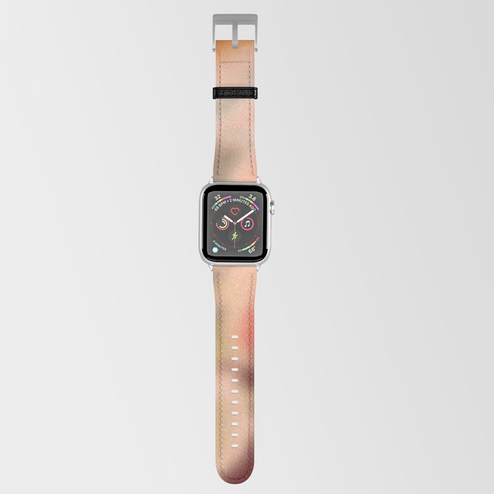 Boho Earthy Abstract gradient Warm Tones Apple Watch Band