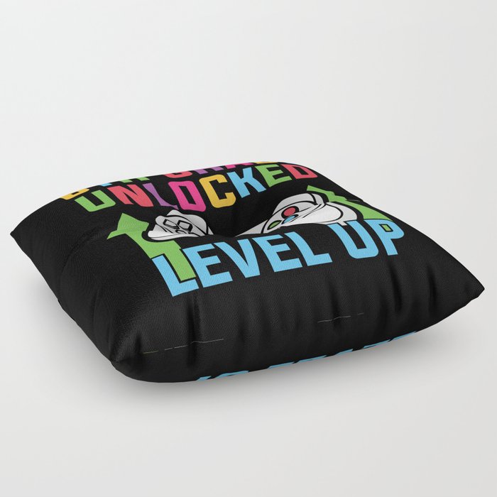 6th Grade Unlocked Level Up Floor Pillow