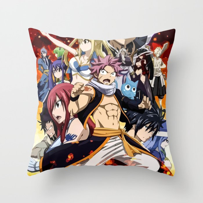 Fairy Tail 14 Throw Pillow