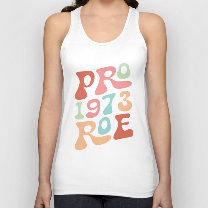 1973 Pro Roe, Women's Rights, Feminism Protect Tank Top