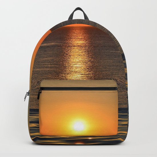 Super Sunset at the Beach Backpack